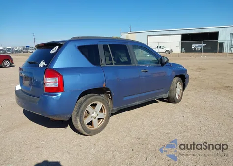 2007 Jeep Compass Sport z USA, uszkodzony, nr VIN 1J8FT47W37D153762
